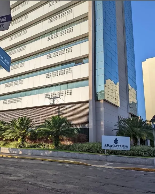 Fachada do Araçatuba Office, unidade da THM Advogados em Araçatuba